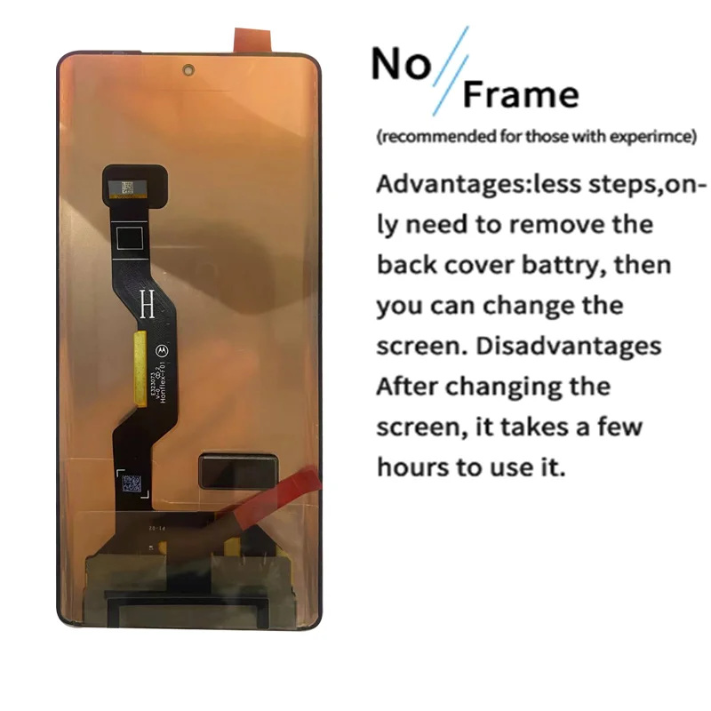 6\'\'7Original For Motorola Moto edge 50 Fusion LCD Display+Touch Screen Digitizer Assembly For Moto edge 50 Fusion LCD Replacment