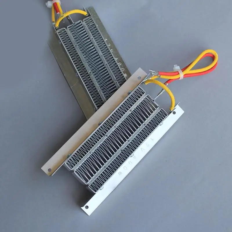 PTC CERAMIC AIR HEATER معزول PTC عنصر التسخين العنصر السيراميك الأنبوبية السخان هواء الهواء استجابة سريعة (12V 400W) N58D