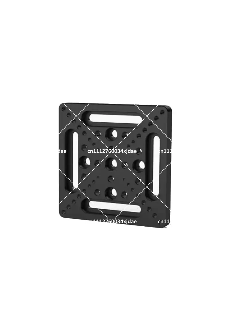 100x100x10mm Optical Slide Table M3 M4 M6 Threaded Holes Adapter Board Displacement Plate