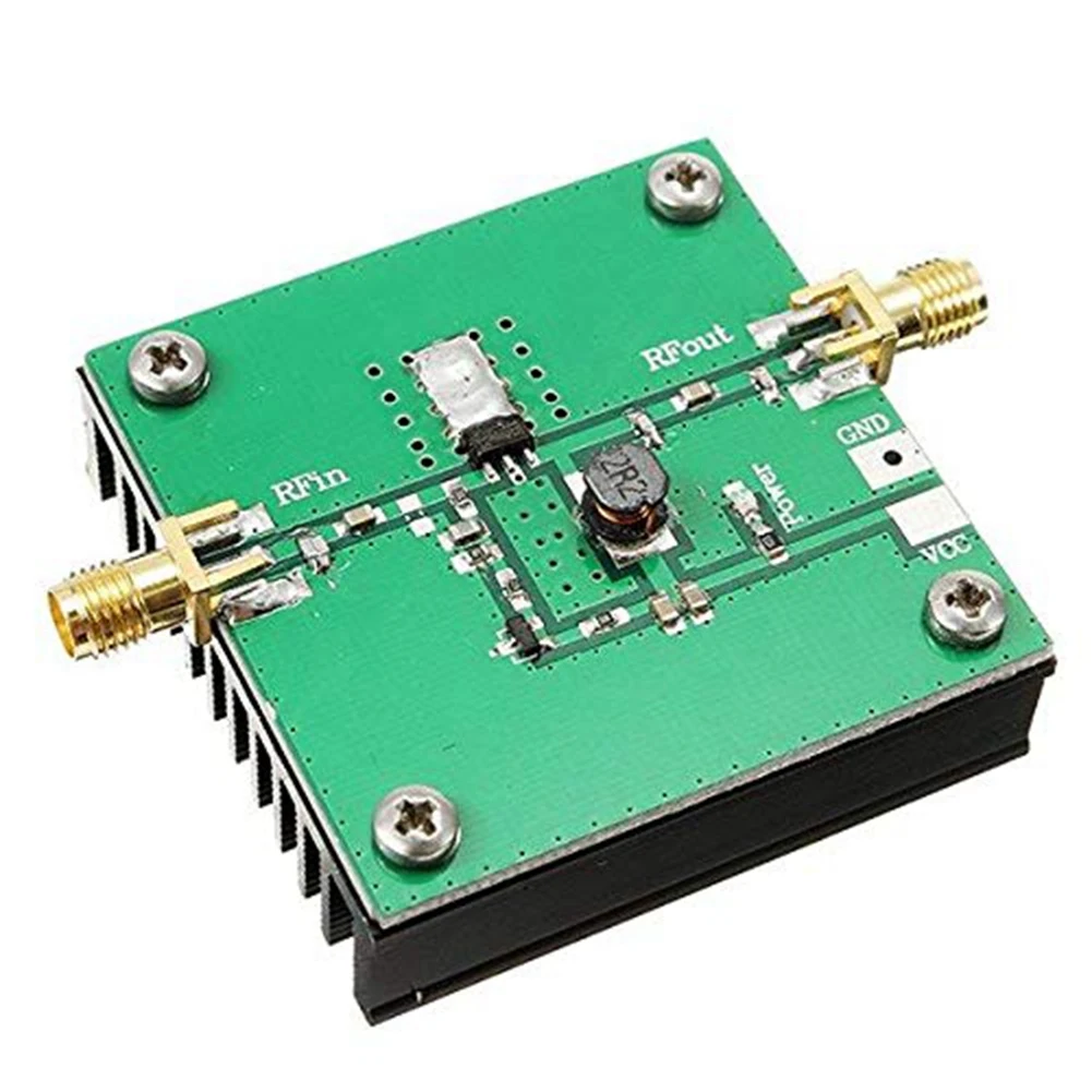 DC 5-7.2V 433MHz 5W RF güç amplifikatörü 380-450MHz uzaktan verici geniş bant RF düşük gürültü amplifikatör modülü