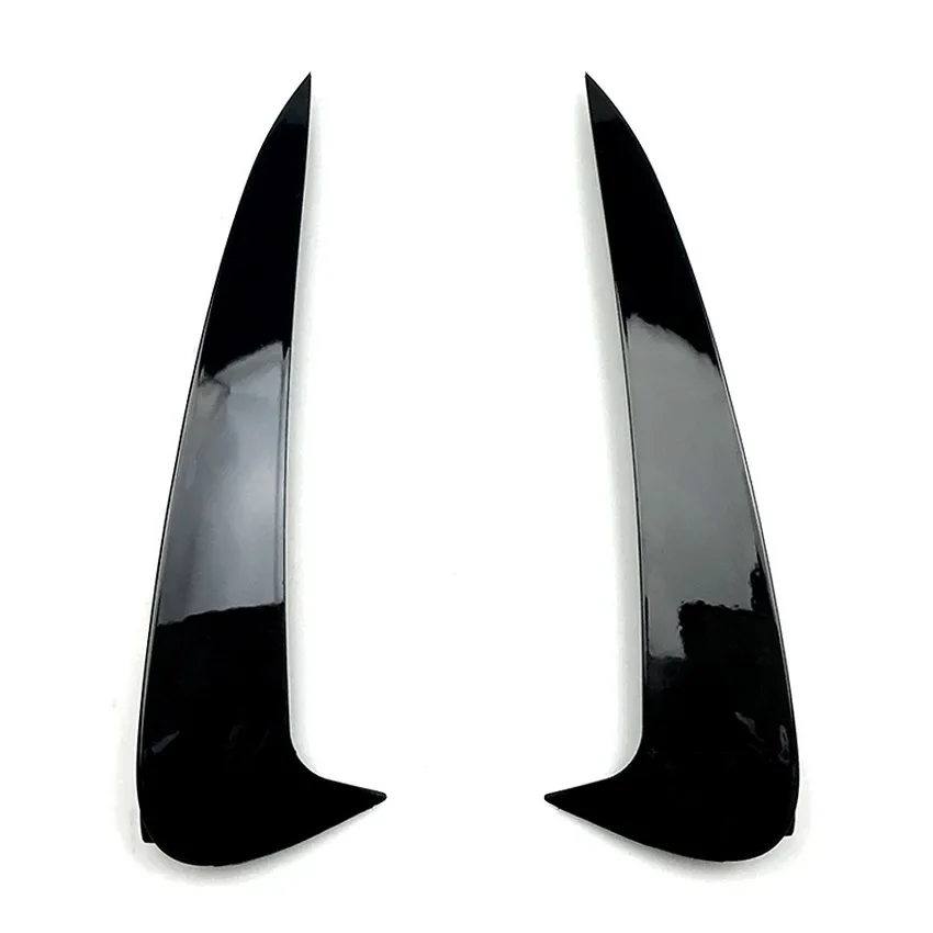 Car Rear Side Air Vent Canards Cover For Mercedes Benz C Coupe C205 C200 C260 C300 C43 C63 2015-2019 Bumper Splitter Spoiler