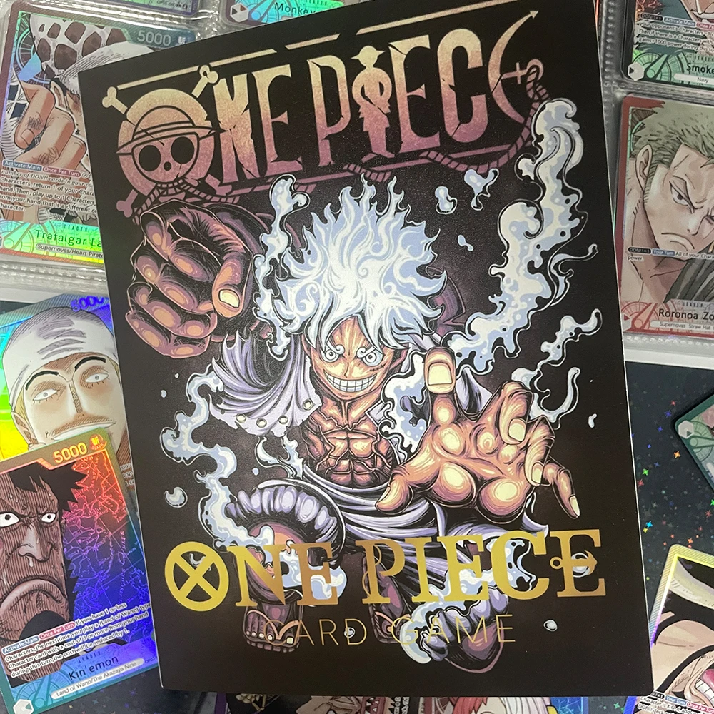 240 pièces Anime OPCG singe D Luffy carte Album livre jeu porte-carte classeur carte Collection stockage enfant jouets cadeaux d'anniversaire