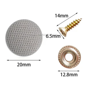 Carro Telhado Headliner Repair Rebites Botão, Auto Decoração Interior, Teto Pinos Snap Pano, Prendedor de retenção, Fixo Parafuso Fivela, 30Pcs 10 principais vendas grampo fixador de tela - №10