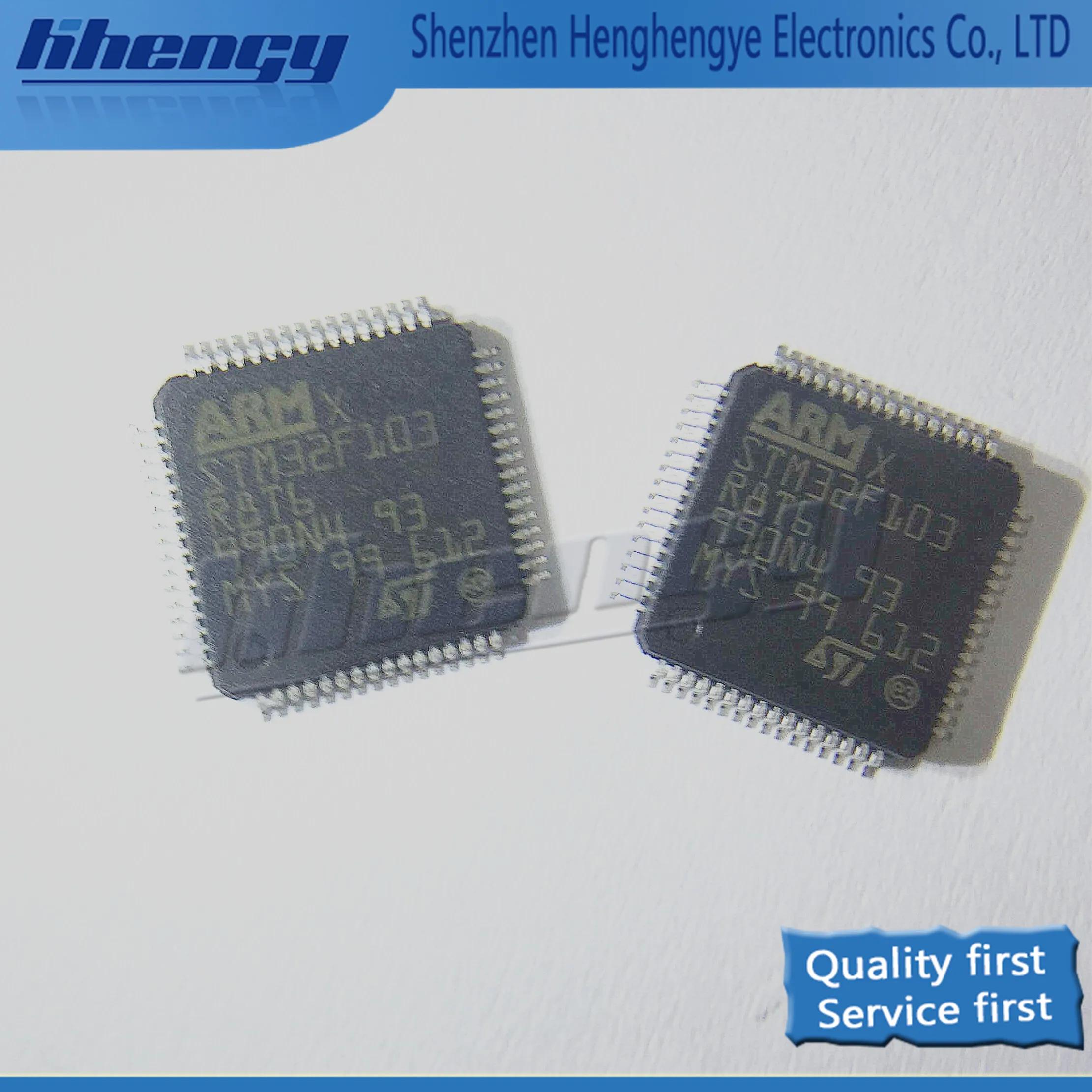 STM32F103R8T6 ARM LQFP-64, Single chip microcomputer, 32F103R8T6 microcontroller 32-bit 72MHz 64KB 20KB 64-LQFP Original