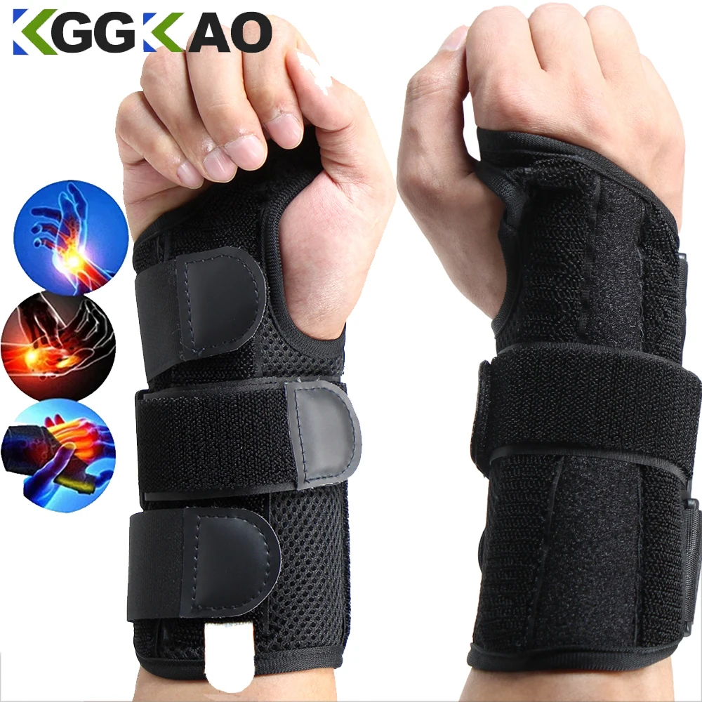 

1Pcs Adjustable Wristband Wrist Support Wrist Brace Sport Left Right Hand Wrist Support for Fitness, Weightlifting & Pain Relief