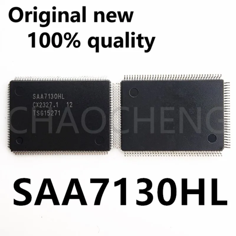 (2-5pcs)100% New original SAA7130HLC SAA7130HL TQFP128 qfp Chipset