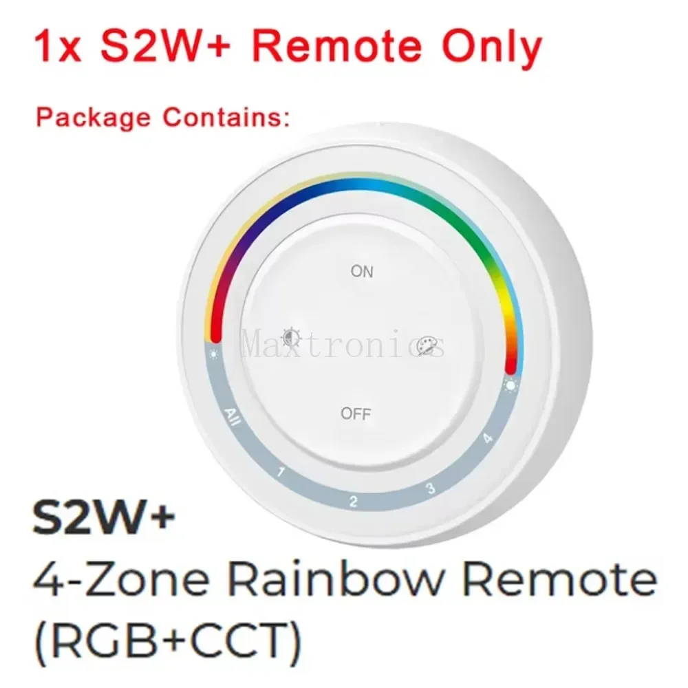 MiBoxer 2,4G Wireless RGBCCT LED Panel Remote FUT100 FUT092 FUT092B B3 T3 B4 T4 B0 B8 S2W+ C5 Y3 FUT088 FUT089 FUT089B FUT089S