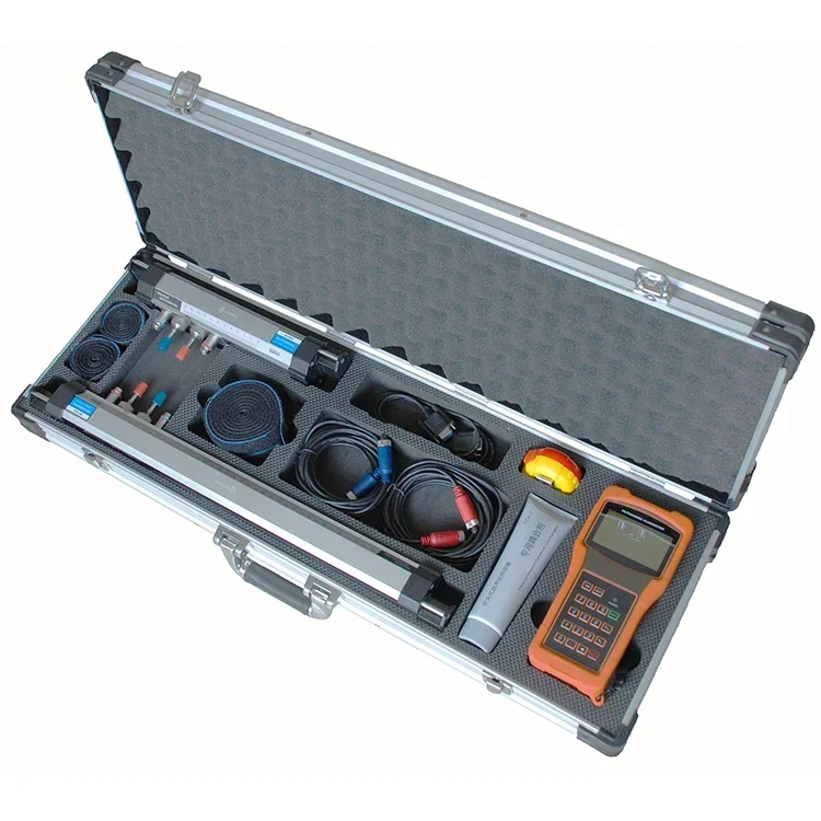 

Portable Handheld Variable Area Water Flow Meter Pulse / 4-20mA Ultrasonic Flow Meter