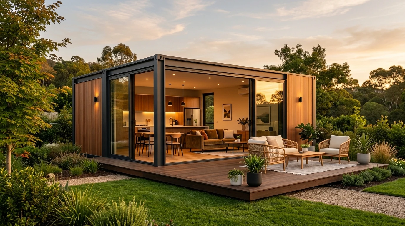 Beach Modular Expandable Container House Prefab House Bedroom Bathroom Kitchen Luxury Vacation Coastal Resort Living Use