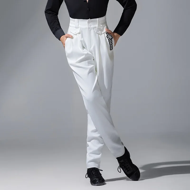 New Children Latin Dance Performance Costumes Pants For Boys Professional Samba Chacha Tango Latin Dance Practice Pants DQS21094