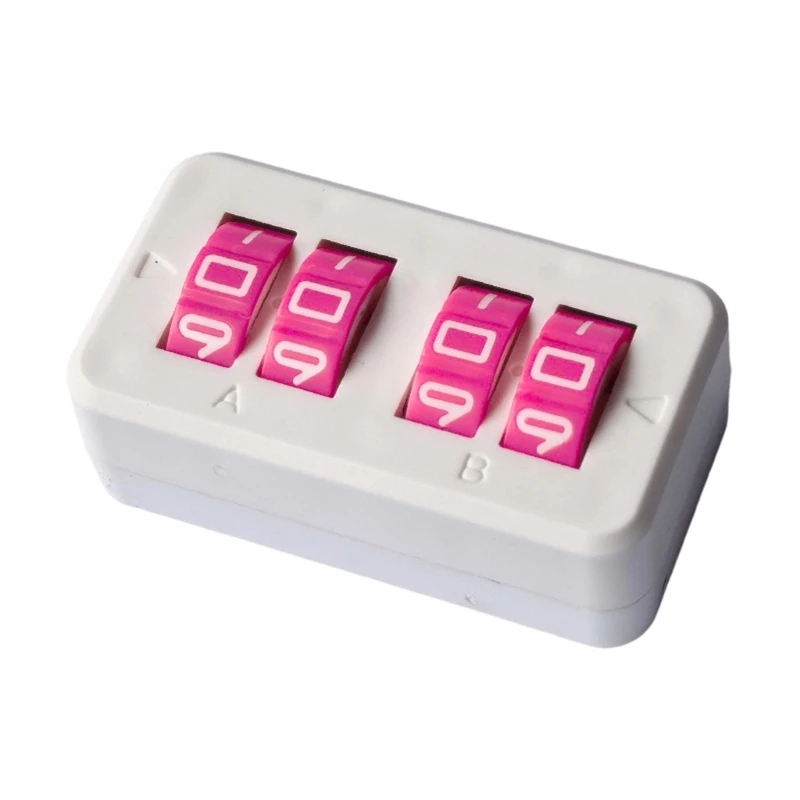 Classroom Contest Score Board with Manual Number Display for Desk Use