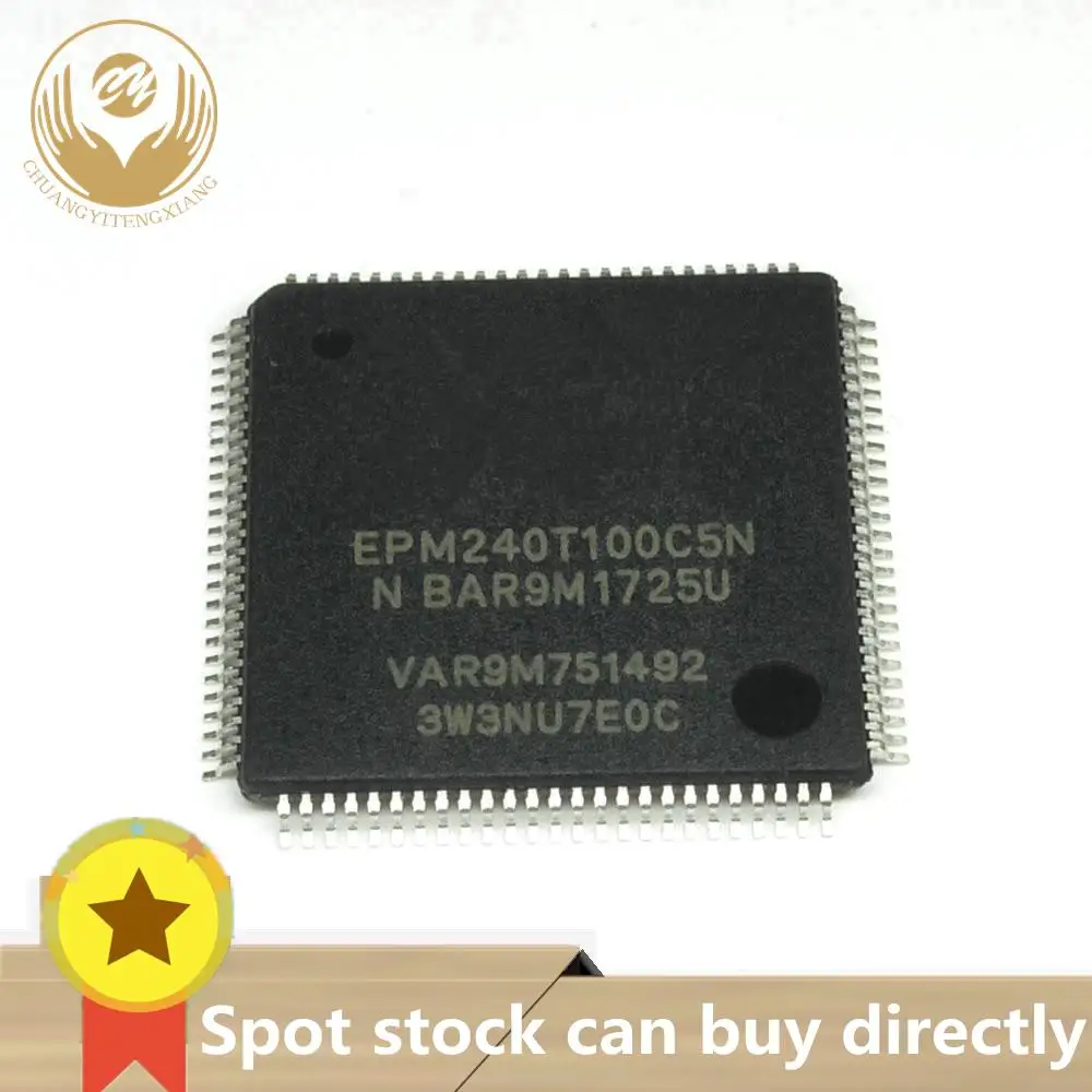 in stock 10PCS  EPM240T100C5N  EPM240T100C5  EPM240T100  EPM240T100I5N  EPM240T100I5 QFP-100