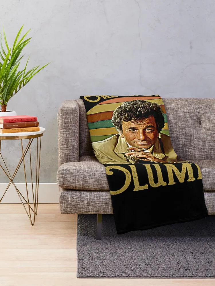 Just One More Thing Columbo Throw Blanket Furry Blankets Nap Blanket Blankets For Baby Flannels Blanket