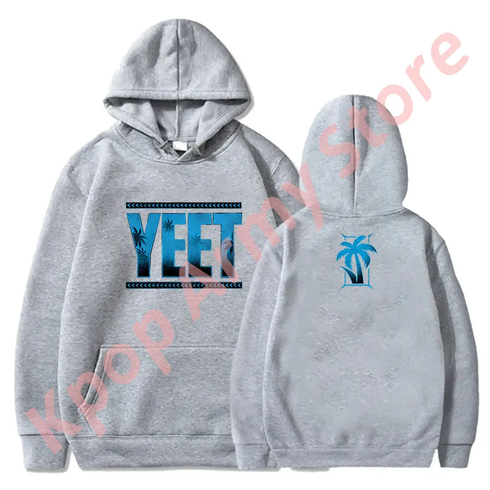 Jey Uso Yeet Hoodies โลโก้ใหม่ Pullovers คอสเพลย์ผู้หญิงผู้ชายแฟชั่น Casual HipHop เสื้อแขนยาว