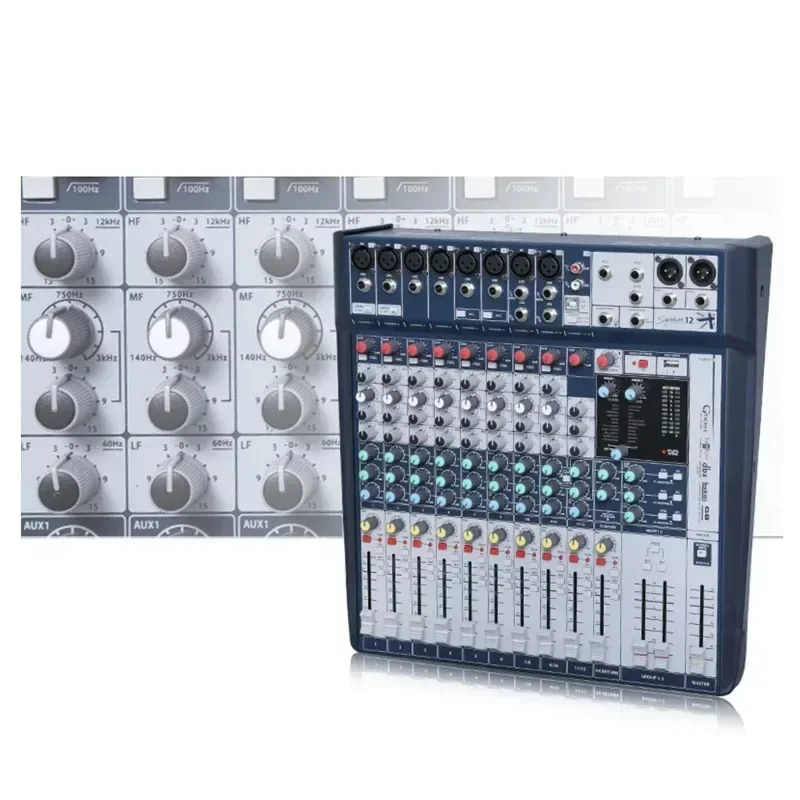 Signature 12 Channel Soundcraft Audio Mixer for Stage Singing Performance 2 Orders