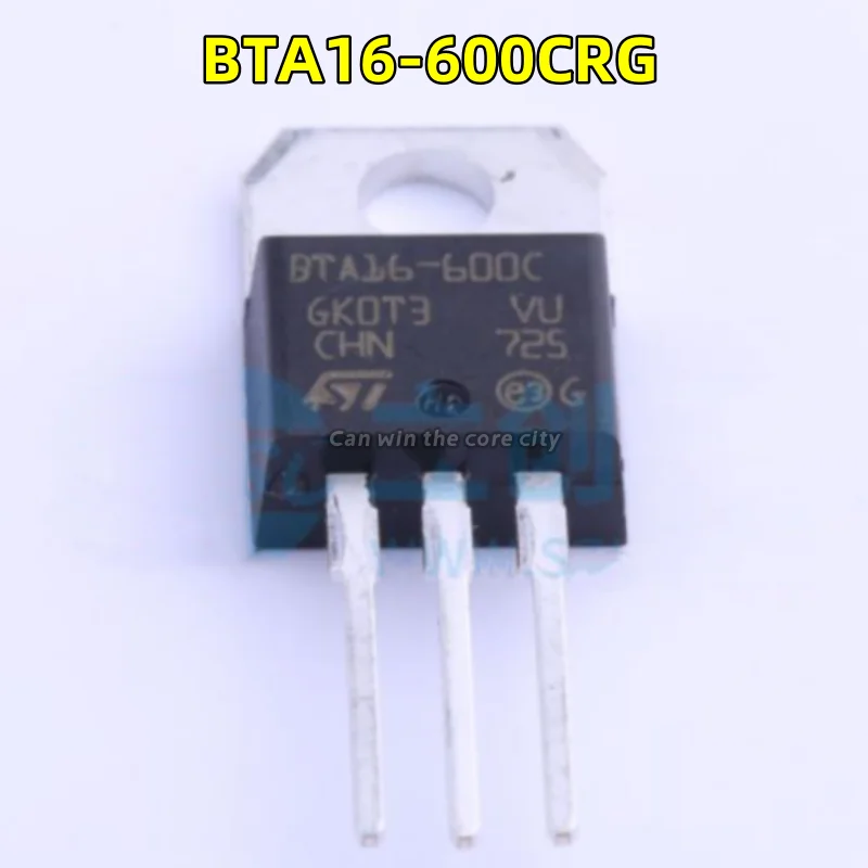 

1-100 PCS/LOT New original BTA 16-600CRG BTA16-600C CR 16A 600V direct plug TO-220