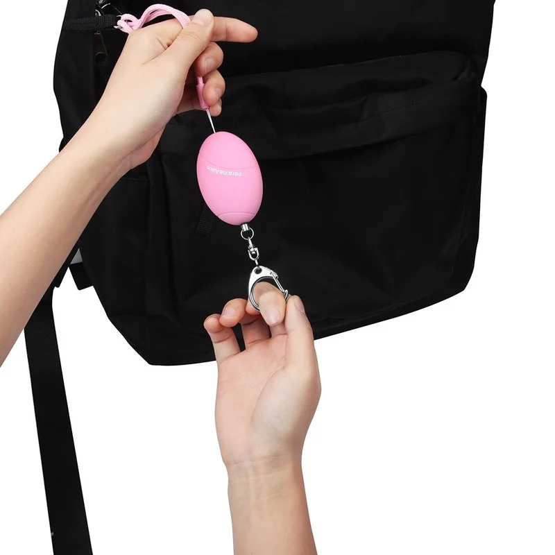 Portable Self Defense Alarm 130DB Personal Security Alarm Keychain with LED Lights Emergency Safety Alarm for Women, Men, Child