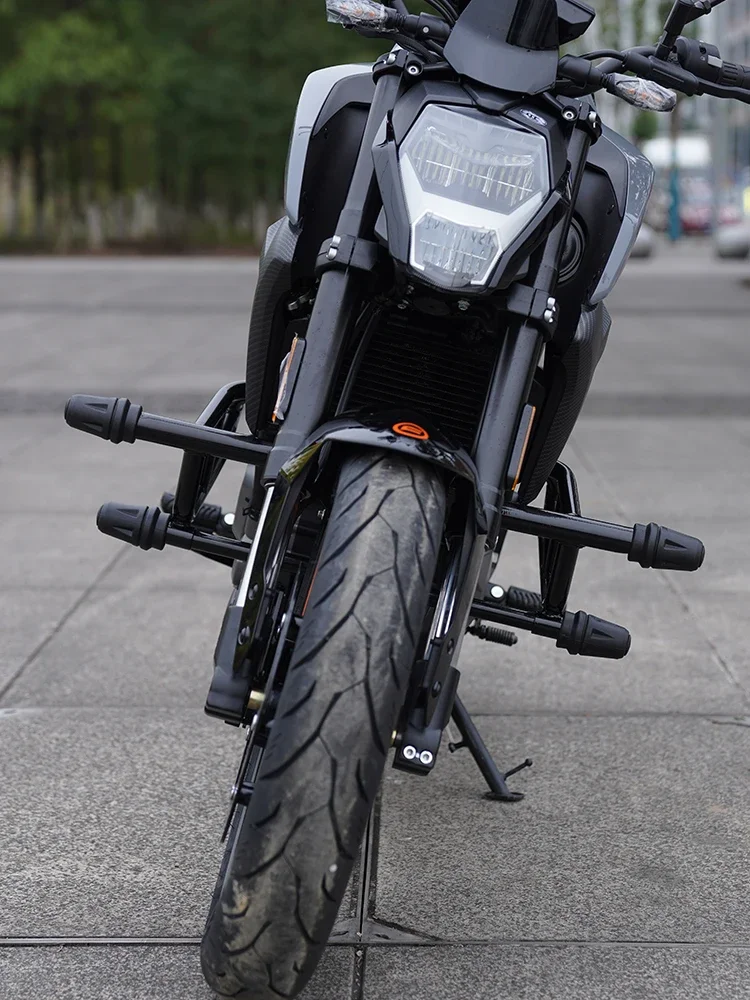 Adecuado para parachoques Spring Breeze NK250, barra frontal CF250NK, modificación de motocicleta, barra anticaída acrobática, barra competitiva