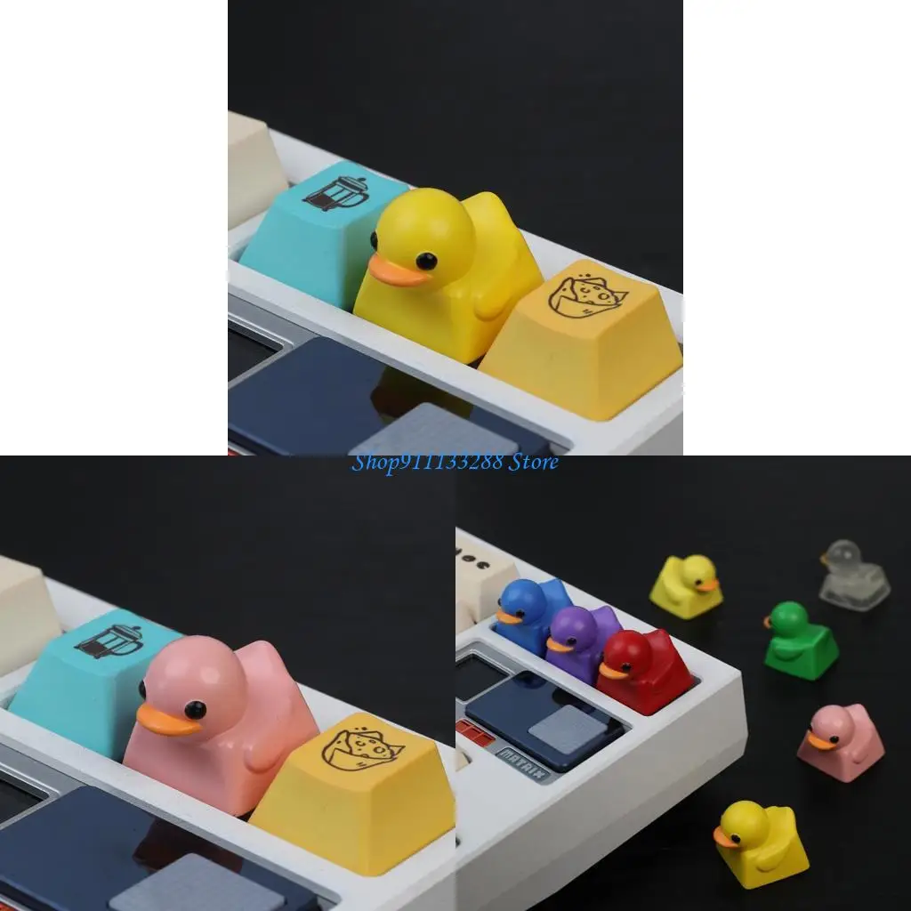 

G88D Creative 3D Resin Keycap Cartoon Duck ESC Keycaps for Mechanical Keyboards