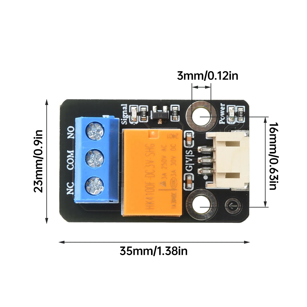 DC3.3V-5V 1-Channel Relay Module, Adjustable Resistance Sensor, High And Low Level Module