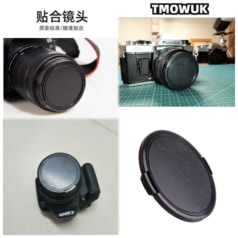 

For Hasselblad X2D 100C H3DII H5D-50C H3DII 50MS CFV-50 501CM 905SWC H6D-50C Camera Lens Cap Protective Cover Center Pinch Snap-