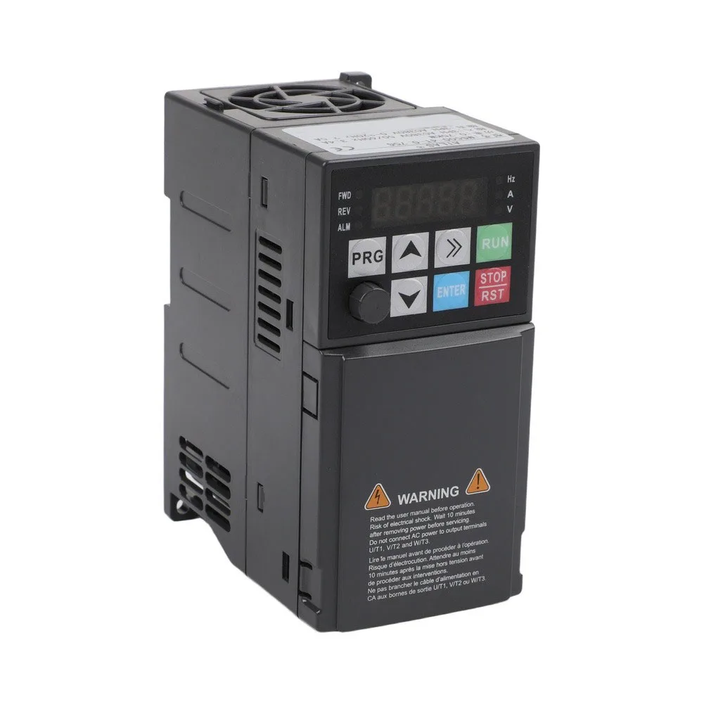 for vfd Motor Controller 3 Phase 380V 0.75KW Frequency Drive with Stall Detection and Phase Loss Protection Features