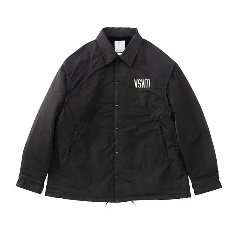 VISVIM23SS Limited Single Breasted Coat Loose Embroidered with Thickened and Plush Jacket for Men