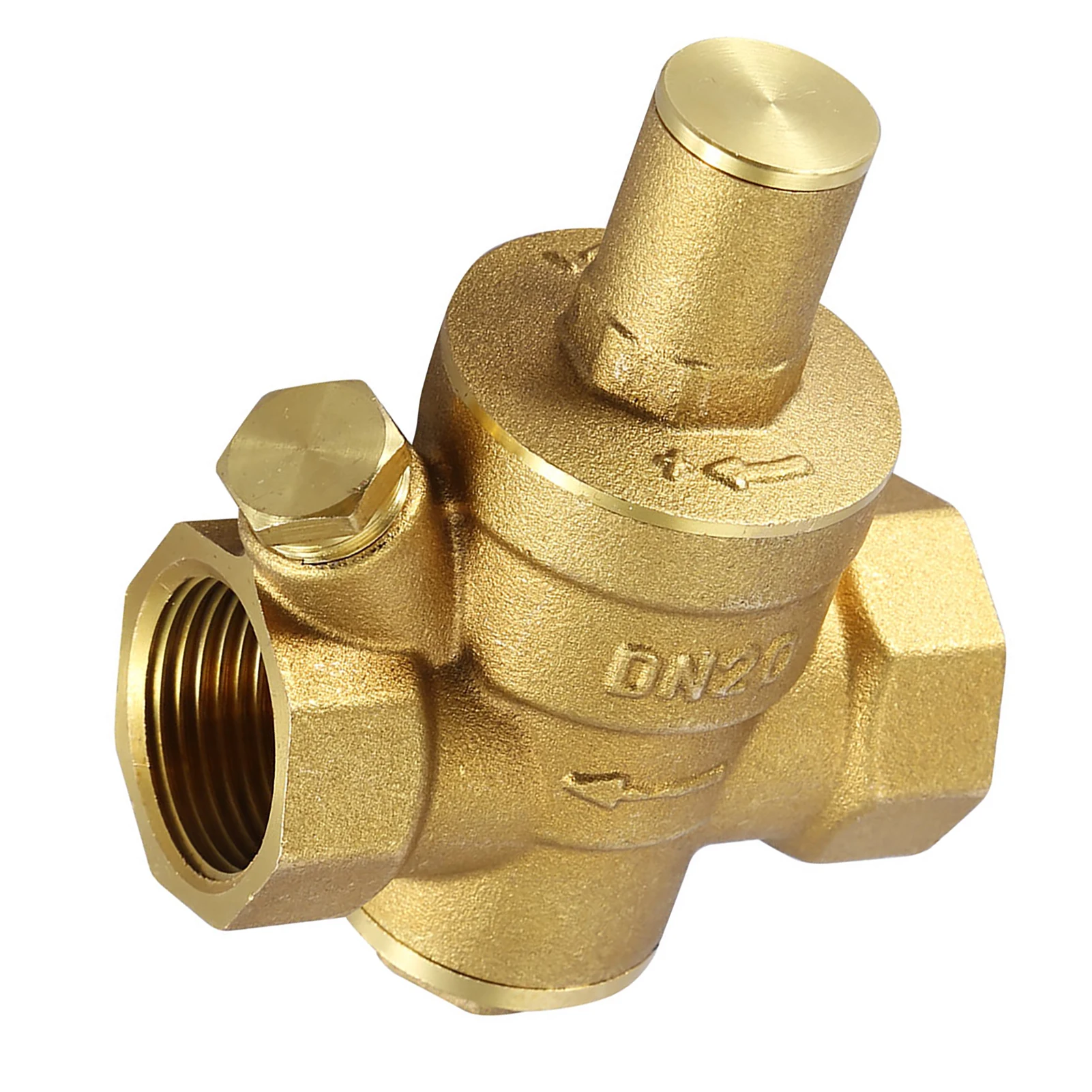 DN20 3/4" Adjustable Water Pressure Reducing Regulator Valve 1.6MPa Pressure Reducing Regulator Valve Reducing Regulator Valve