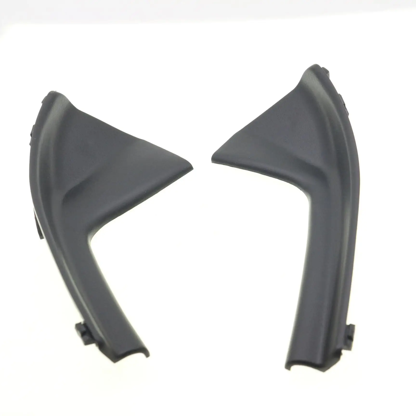 1 conjunto de tampa de para-brisa dianteiro, esquerda e direita, tampa de plástico abs, adequada para nissan versa sedan hatchback tiida-66895-ed50a