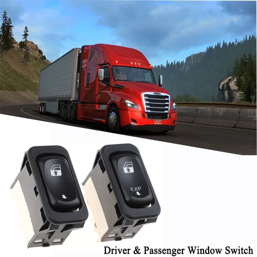 Para Freightliner Columbia Century conductor delantero interruptor de ventanilla eléctrica de pasajero consola de Control elevador botón regulador A 0630769008
