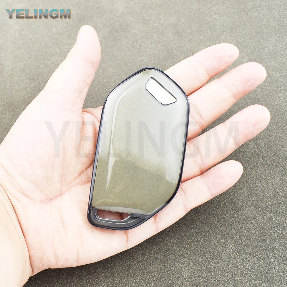 Transparente TPU-Schutzhülle für Autoschlüssel für Kia EV9 Picanto Sorento MQ4 Carnival KA4 Morning K5 Carens 2024 Zubehör