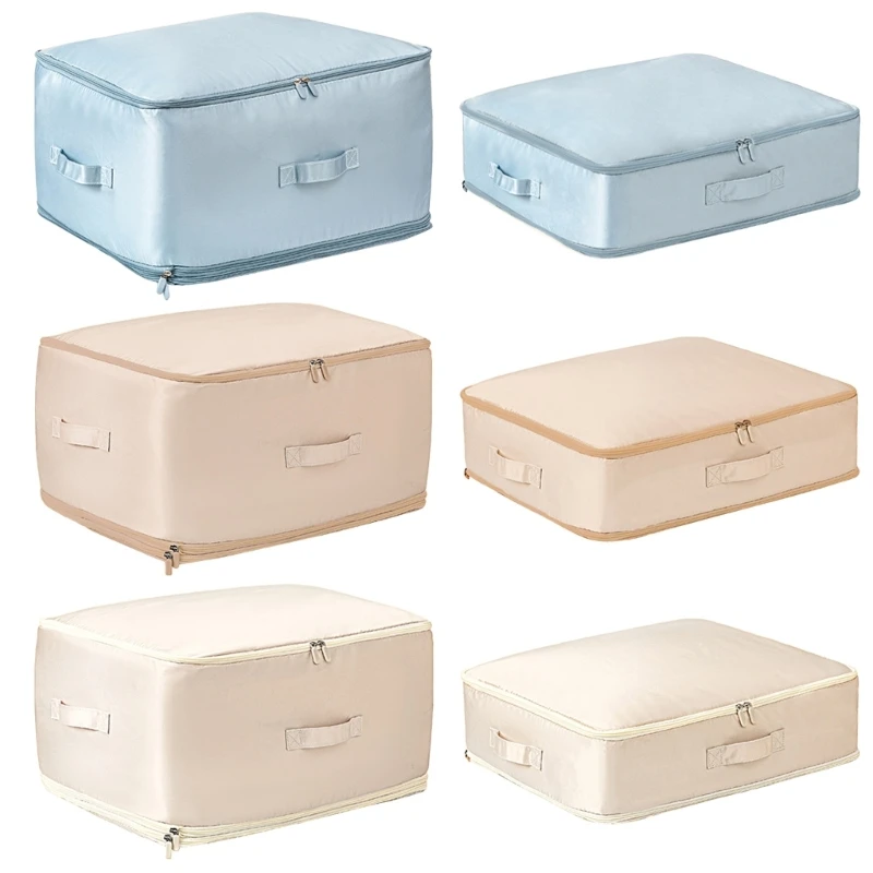 Multipurpose Bedding Storage Solution Easy to Use Bedding Compression Storage Container Portable Quilt Storage Holder