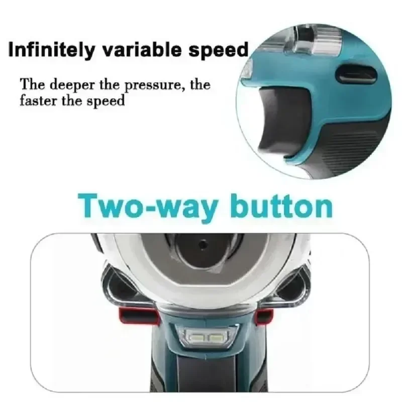 

Makita DTW300 18V Tool Set Brushless Power Large Cordless Wrench 330Nm Torque Wind Cannon Remove Tire Lithium Auto Repair