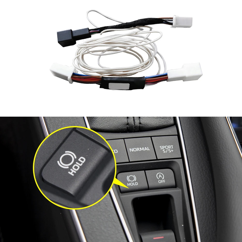 

For Toyota Camry 2018-2025 Avalon Hybrid XX50 Brake Hold Function Turn on Automatically Electronic Cable Interface Device