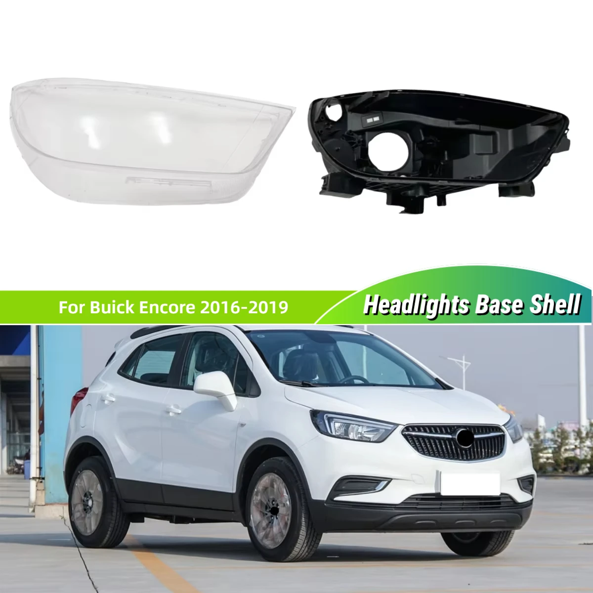 

Для Buick Encore 2016 2017 2018 2019, автомобильные аксессуары, основание фары, корпус фары, задний держатель корпуса, линза для фар