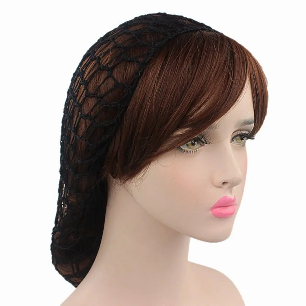 Bonnet en filet de turban multicolore pour femme, bonnets tressés, bonnet de couchage, filet à cheveux au crochet, bandes de sauna, hijabs