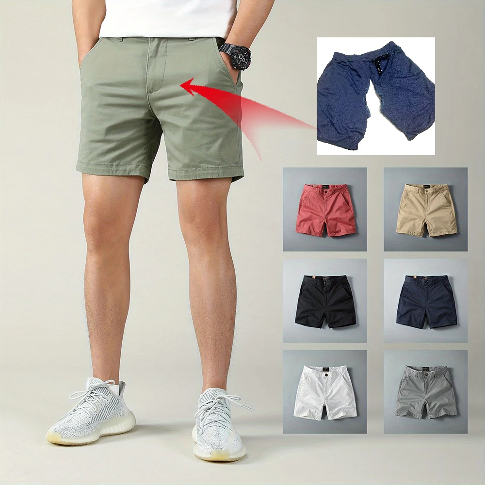 Invisible Open Crotch Outdoor Sex Casual Men\'s Shorts Summer Slim Fitting Sweatpants Classical Men Cargo Pants Eroticism