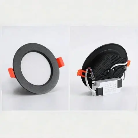 

Светодиодные трубчатые светильники 7W/9W/12W/15W, AC85-265V, теплый белый/холодный белый свет, круглые, для гостиных и торговых центров, встраиваемые точечные светодиодные светильники