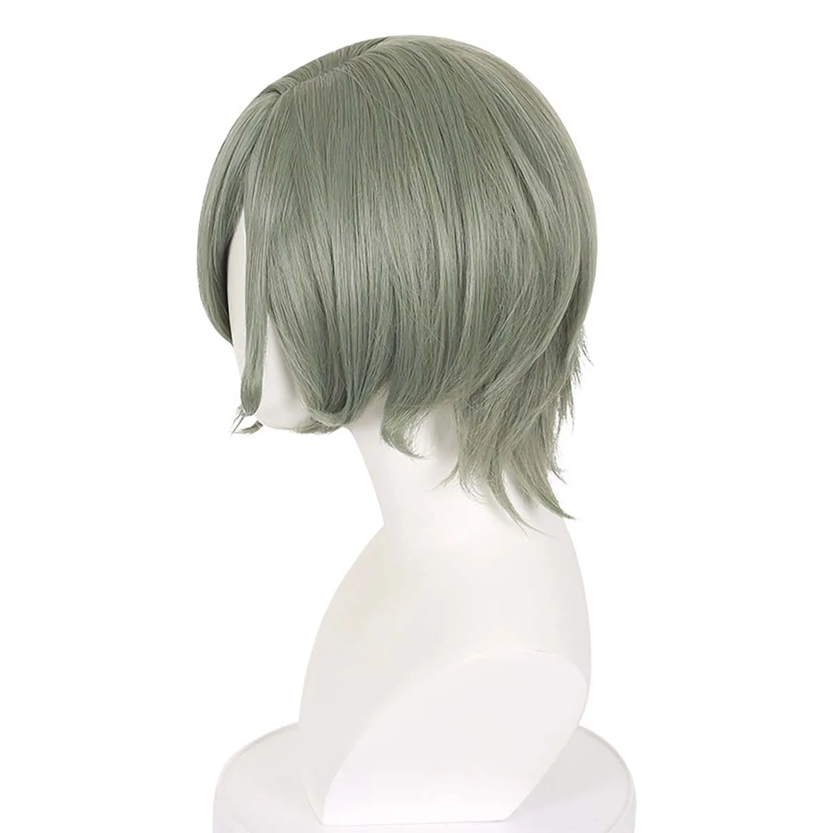 Anime Tojo Kirumi Cosplay Wig High Temperature Fiber Short Green Halloween Party Comic-Con Disguise Woman