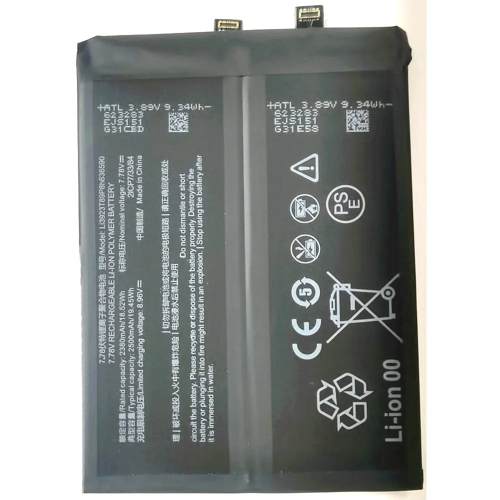 

Li3923T89P8h636590 Высококачественная сменная батарея для мобильного телефона ZTE Nubia Red Magic 7 pro NX709J и RedMagic 7S pro NX709