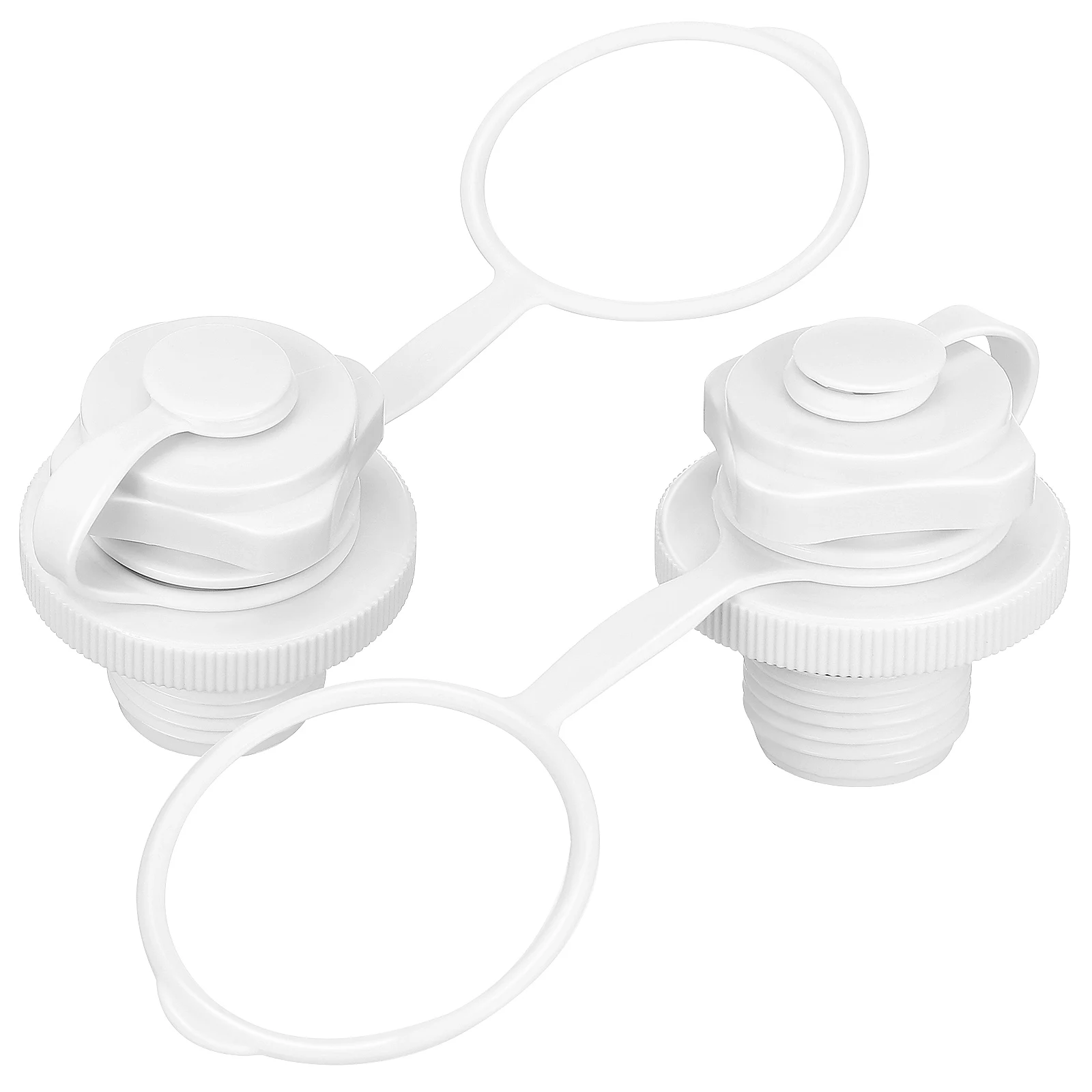 

2pcs Inflatable Boat Air Plugs Screw Valve Replacement Universal Fit For Kayak Air Mattress Durable Airtight Sealing Quick