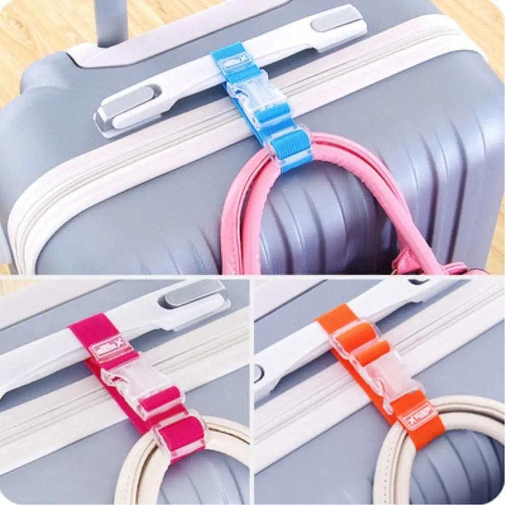 Luggage Fixed Holder Portable Clasp Luggage Straps Luggage Suitcase Hanging Belt Travel Bags Hook Strap Carrier Bag Hanger