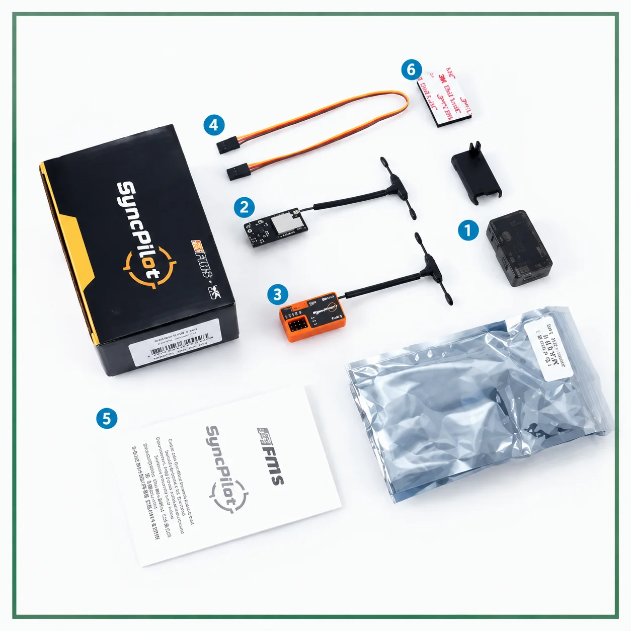 Servo Pan Tilt - Set per il tracciamento indipendente della