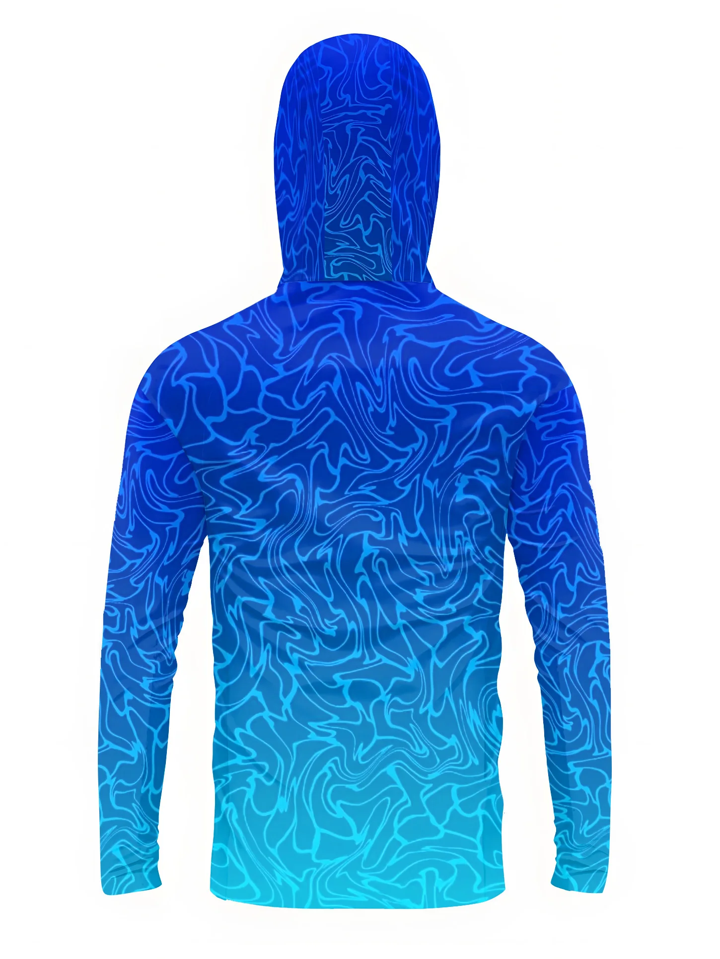 Men's Hooded Fishing Clothing with UV Protection Suitable for Hiking Comfortable and Breathable Fishing Attire image 5