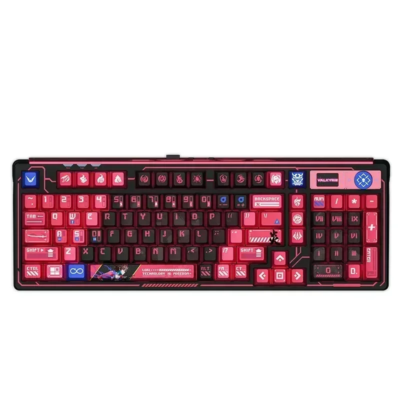 VALKYRIE VK99 Gamer Mechanical Keyboard With TFT 3 Mode 2.4G Wireless Bluetooth Keyboards Hot Swap RGB Backlit Gaming Keyboards