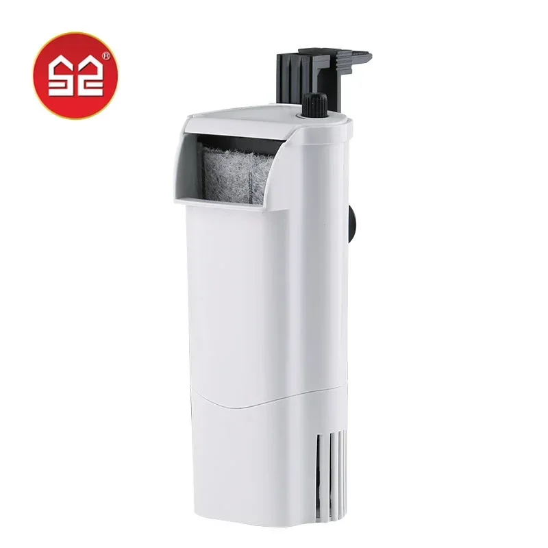 SUNSUN HN-011 HN-012  Low Water Level Turtle Tank Filter Waterfall Type Small Silent Built-in Water Purifier