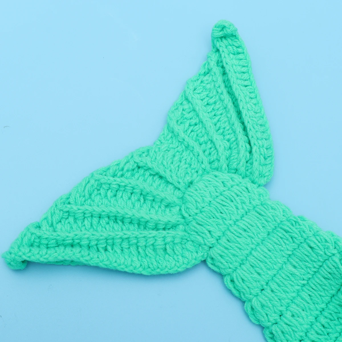 

Baby Mermaid Photography Props Crochet Headband Bra Tail Comfortable Supple Feeling Exquisite Design Perfect Picture Taking