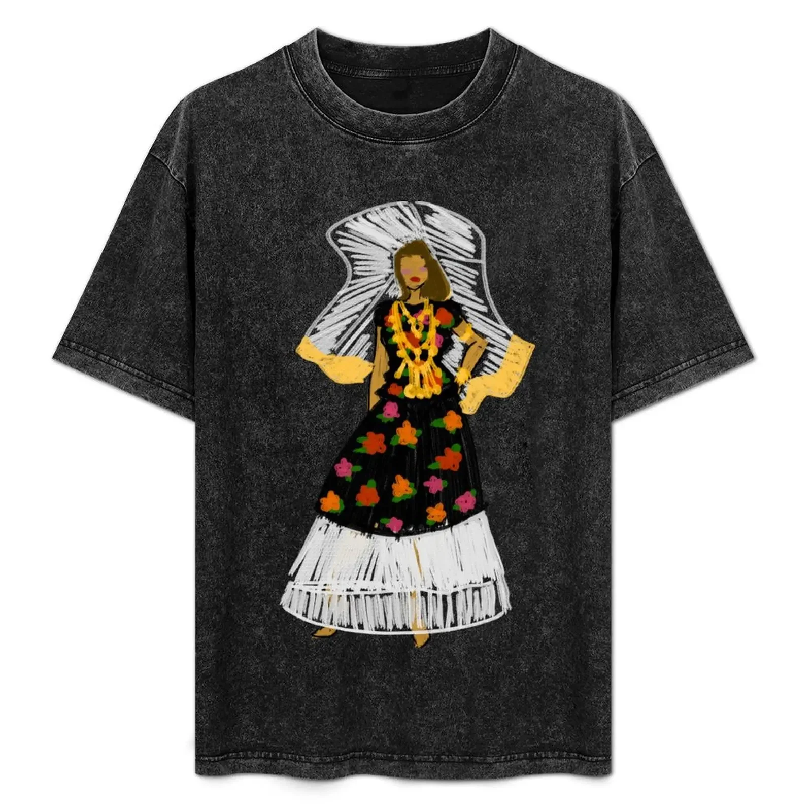 

Oaxaca Dress T-Shirt Aesthetic clothing oversized graphic tee quick drying gifts for boyfriend mens designer t shirt