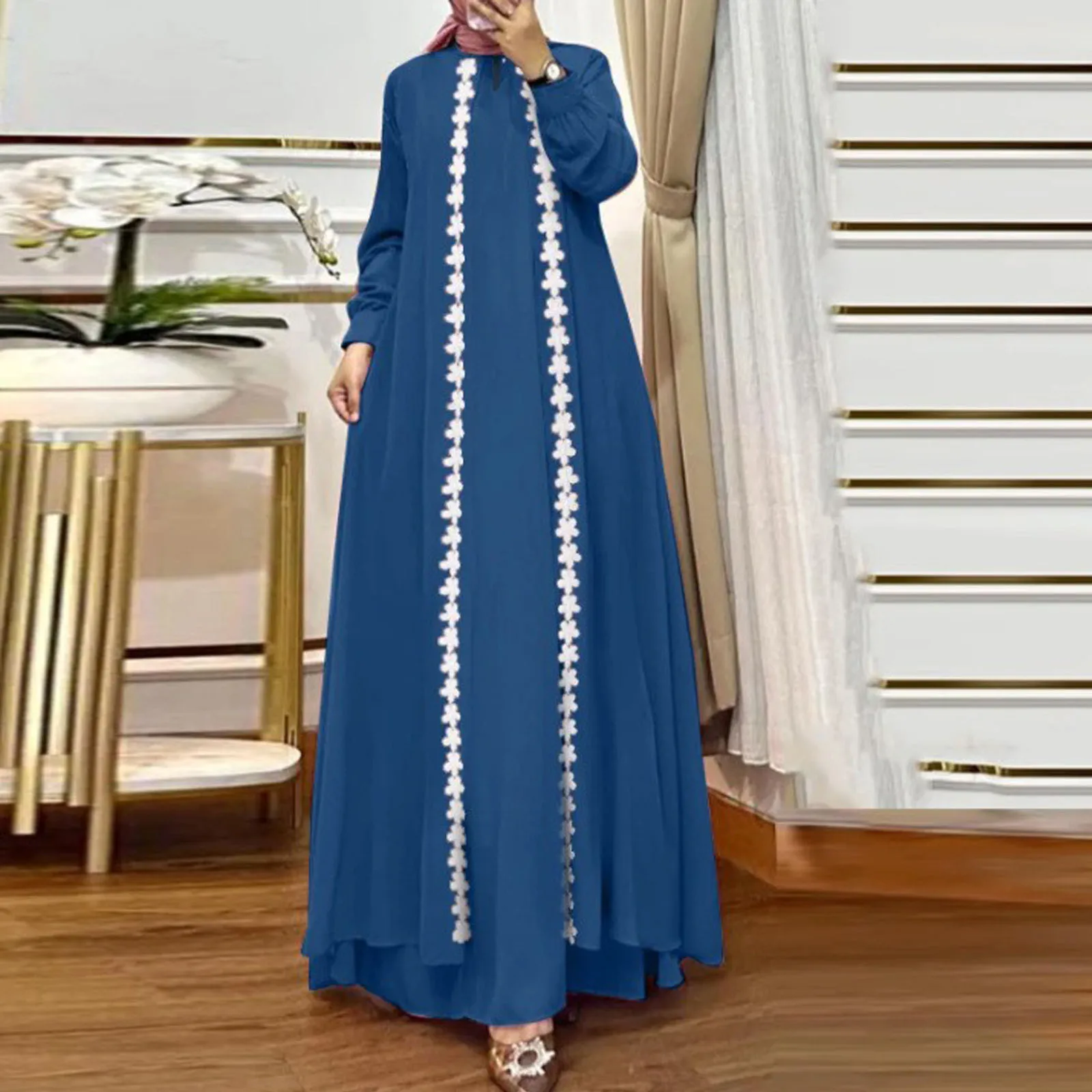 

Ramadan Women'S Clothing From Turkey Islam Abaya Muslim Sets Femme Elegant Islamic Long Muslim Skirt Solid Kaftan Arabic Suit