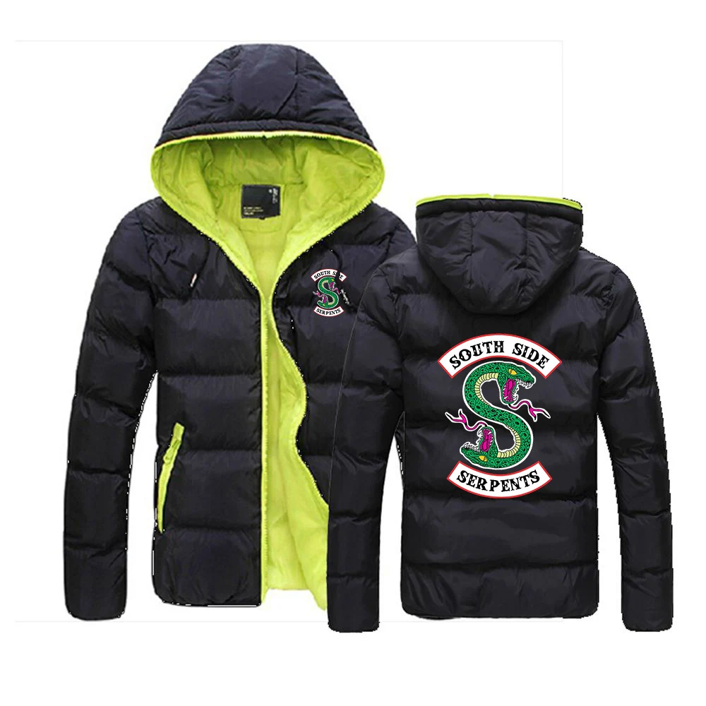 

2024 Riverdale New Men Printing Spring and Autumn Six-color Cotton Jacket Casual Hooded Comfortable Solid Color Coat Tops